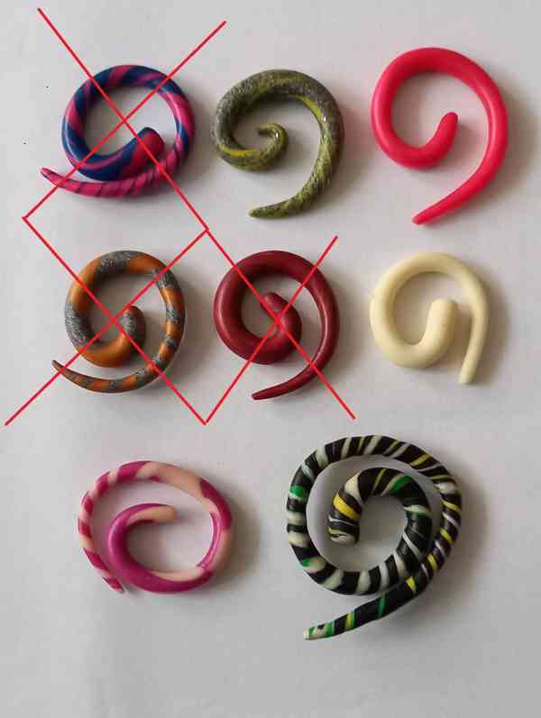 Fimo roztahováky 35 ks - foto 4