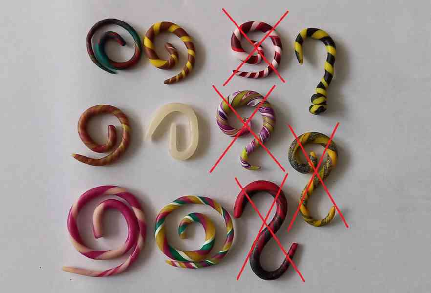 Fimo roztahováky 35 ks - foto 3