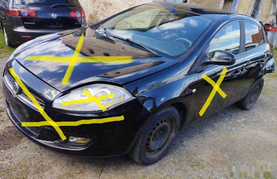 Fiat Bravo 1.6JTD -77kW - 6kvalt ,rozprodám na ND - foto 2