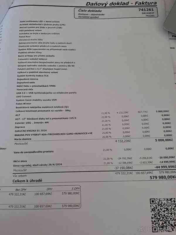 Kia Ceed SW 1,5   verze TOP, motor (118 kW) - foto 6