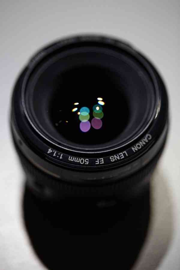 Objektiv Canon EF 50mm f/1,4 USM - foto 5