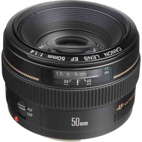 Objektiv Canon EF 50mm f/1,4 USM - foto 1