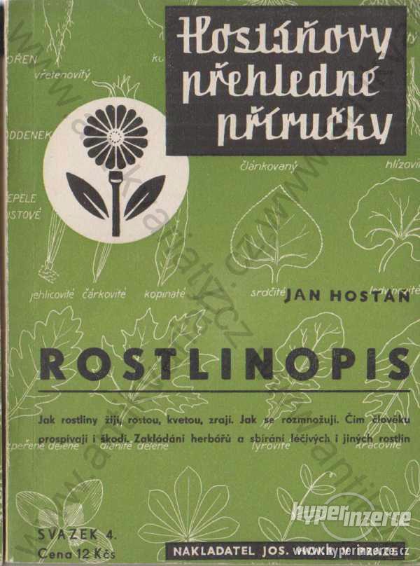 Rostlinopis Hostáňovy přehledné příručky, sv. 4 - foto 1