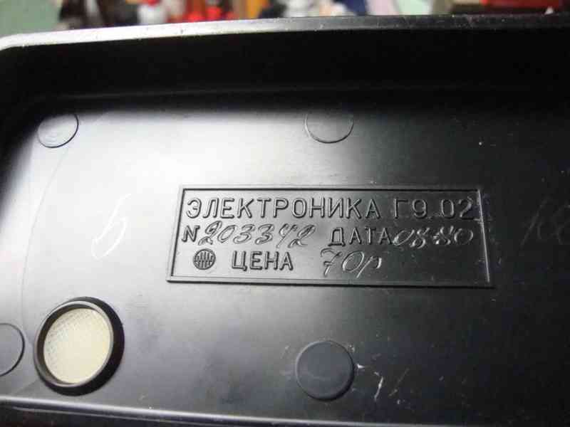 Sovětské digitální hodiny Elektronika G9.02 funkční 1980 - foto 13