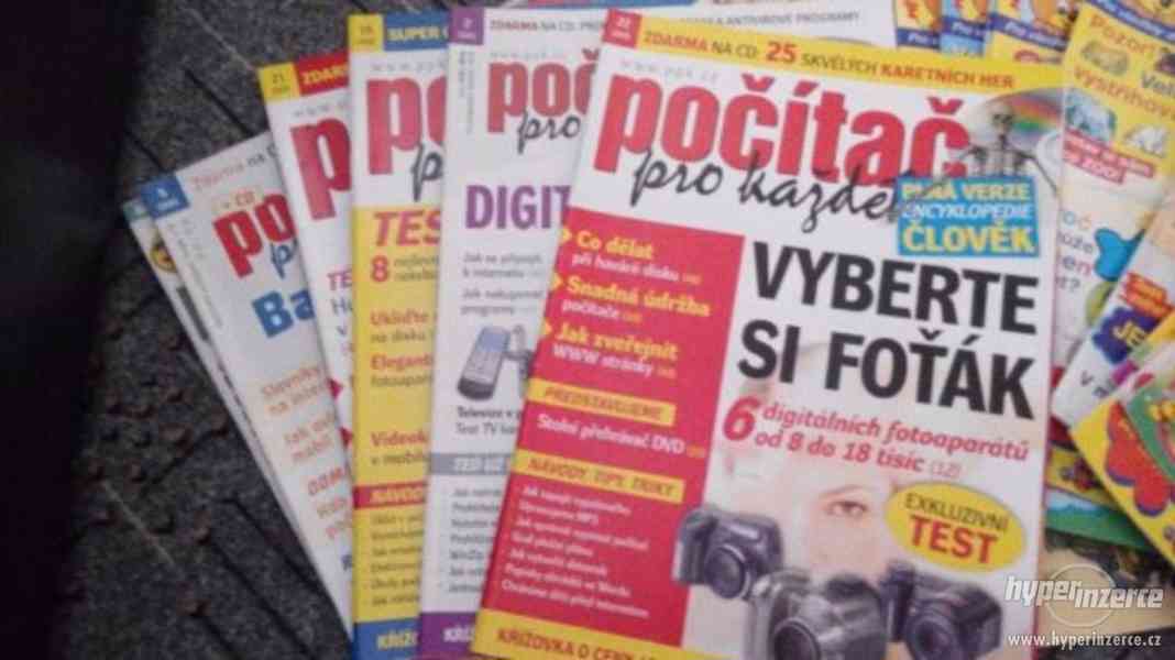 Časopisy POCITAC PRO KAZDEHO z let 2003-2005 - foto 1