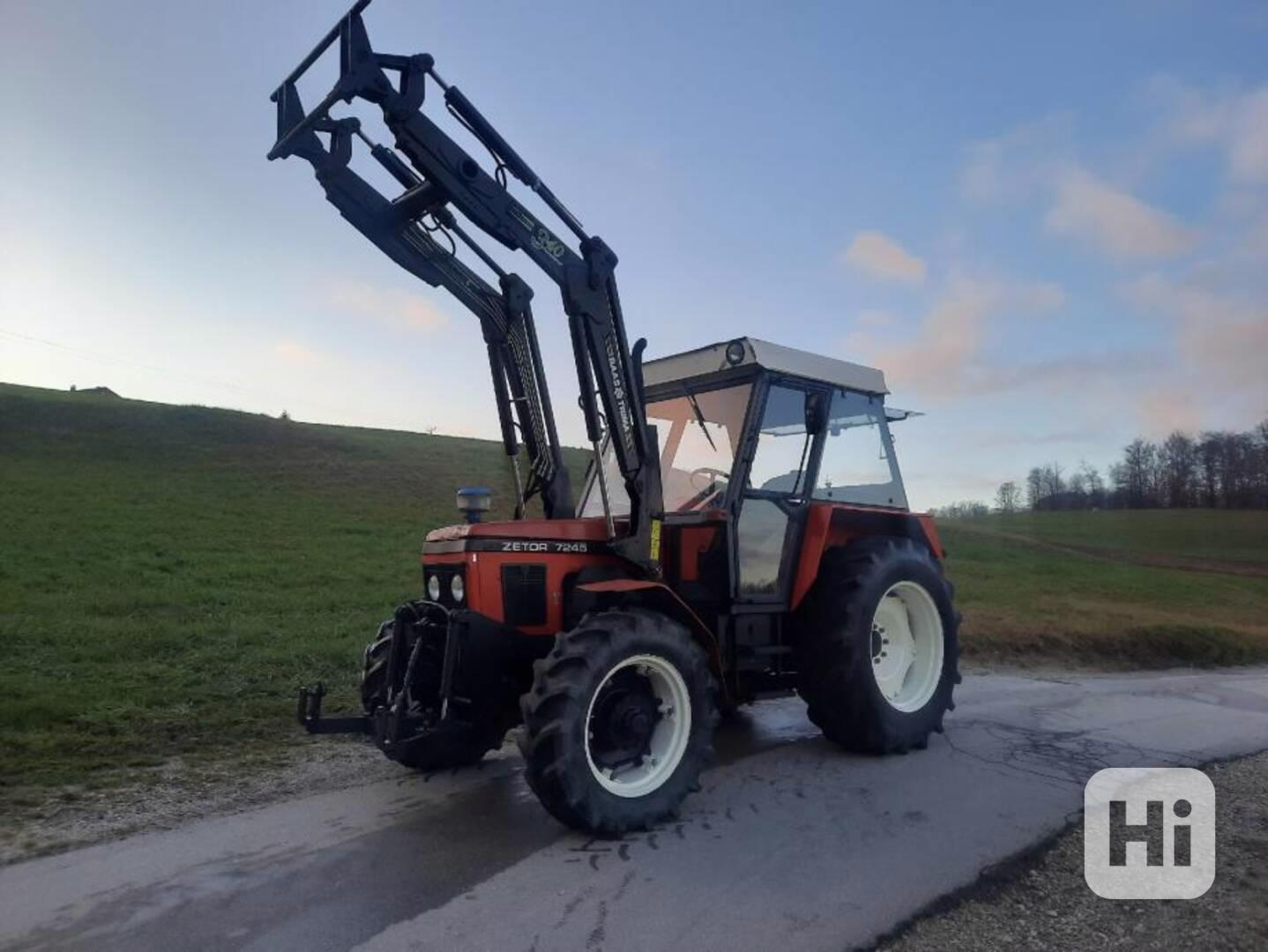 Zetor 7245 + čelní nakladač Bass Trima 340 - foto 1