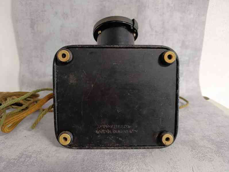 Velmi starý těžký dánský kovový telefon KTAS D08 - foto 16