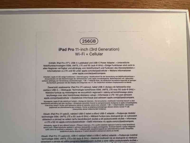 iPad Pro 11 Cellular 256 GB - foto 6