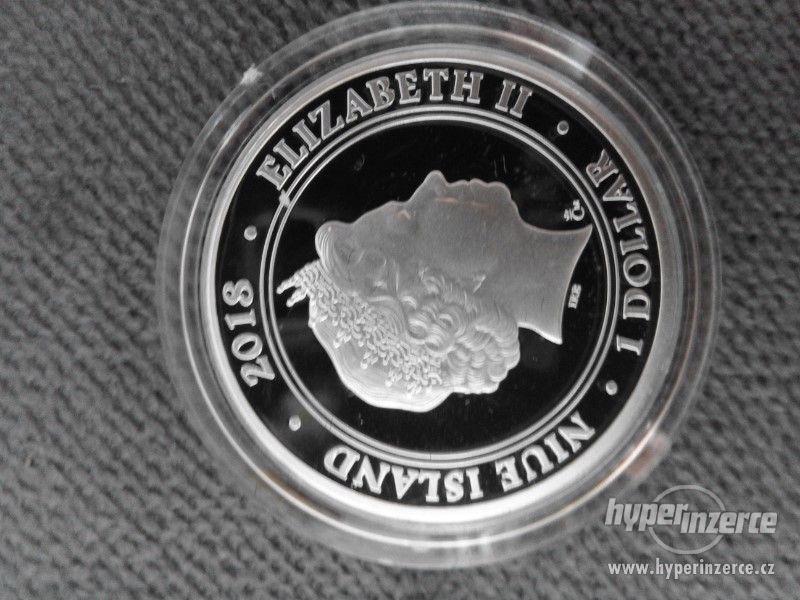 Sada 2 stříbrných mincí 100 let RAF. - foto 5