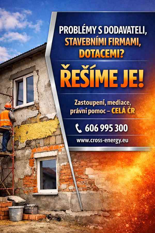 Řešíme problémy s dodavateli, dotacemi, věřiteli