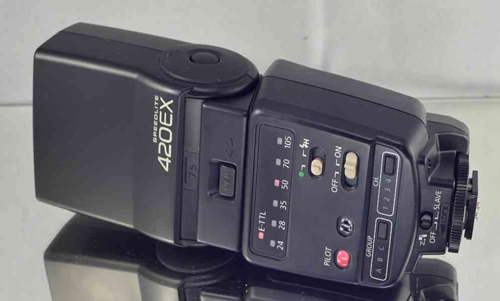 Canon Speedlite 420 EX **Externí*E-TTL/E-TTL II* - foto 5