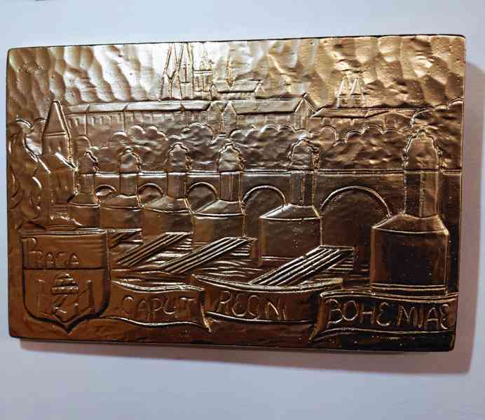 3D obraz  Praha Karlův most & hrad  - foto 2