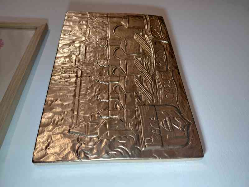 3D obraz  Praha Karlův most & hrad  - foto 3