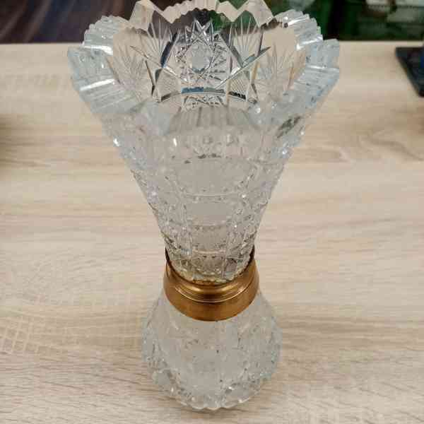Křišťálová váza 22cm