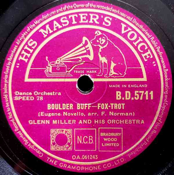 Glenn Miller Orchestra – tři šelakové gramodesky 1940/1941 - foto 3