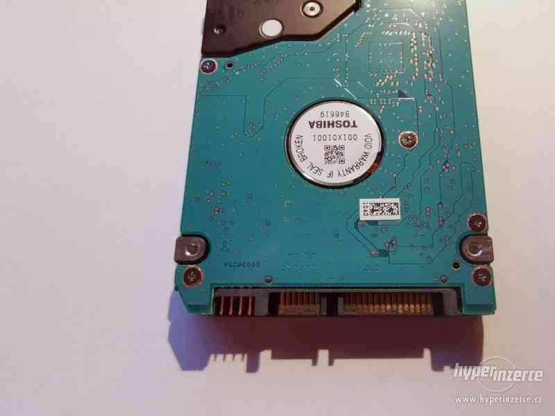 HDD Toshiba 750GB SATA 2,5" pevný disk pro notebook - foto 2