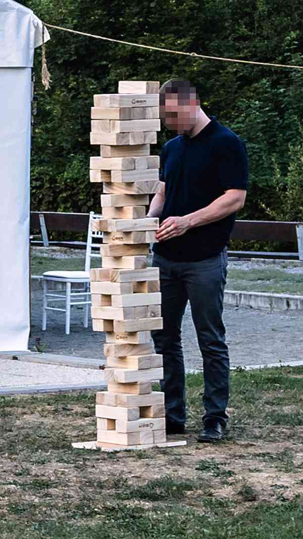 MAXI Jenga - dřevěná věž - foto 2