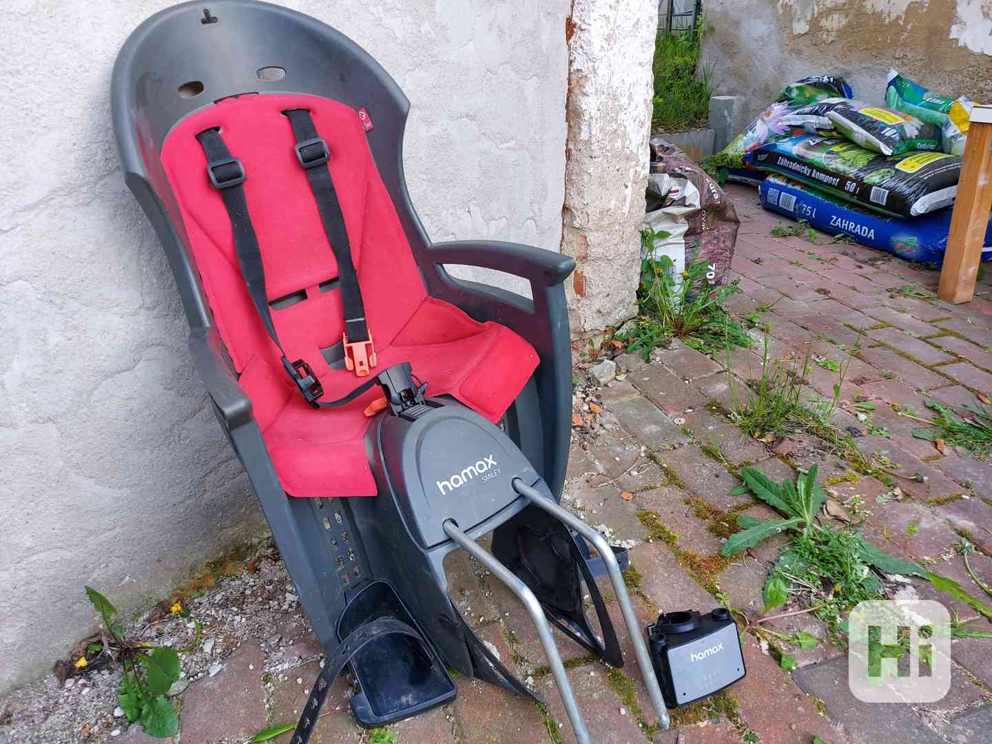 dětská cyklosedačka Hamax Smiley - bazar - Hyperinzerce.cz