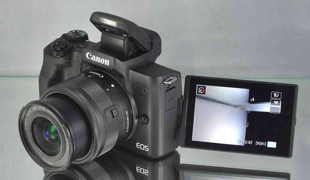 Canon EOS M50 +15-45mm *24,1Mpx*Full HDV* 1000 Exp - foto 5