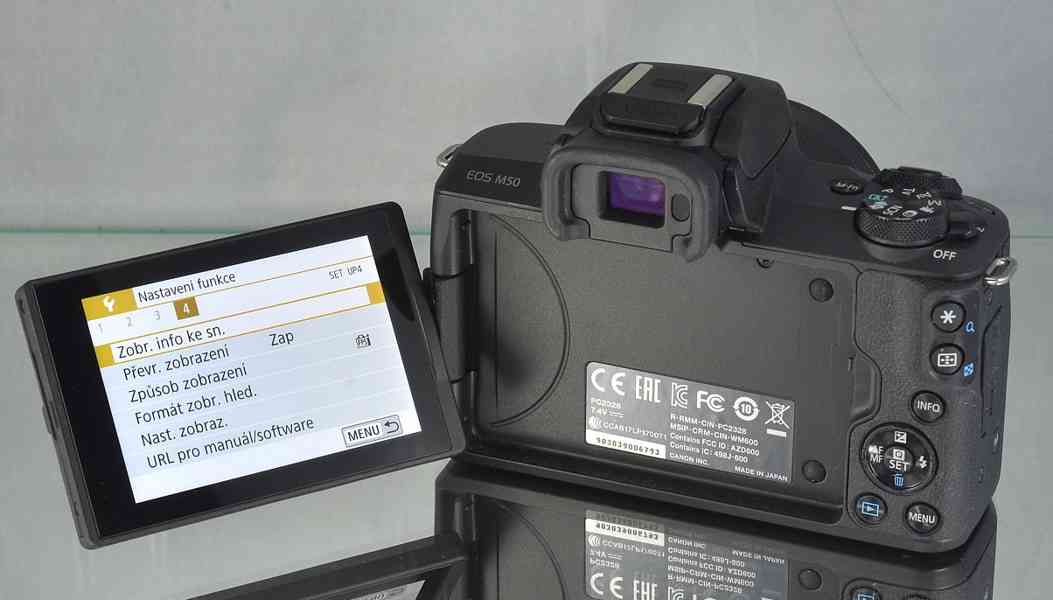 Canon EOS M50 +15-45mm *24,1Mpx*Full HDV* 1000 Exp - foto 8