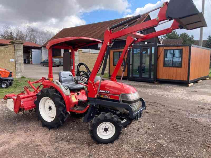 Yanmar AF 120 s čelním nakladačem - foto 2