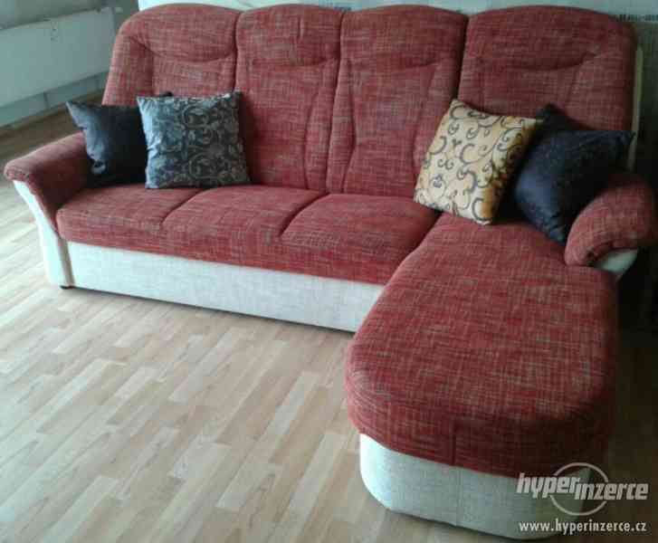 SLEVA - Kvalitní sedací souprava AKSAMITE - foto 1