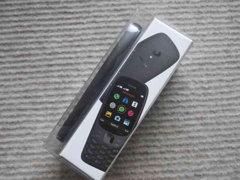 Telefon Nokia 6310 dual SIM, černý, záruční list - foto 5