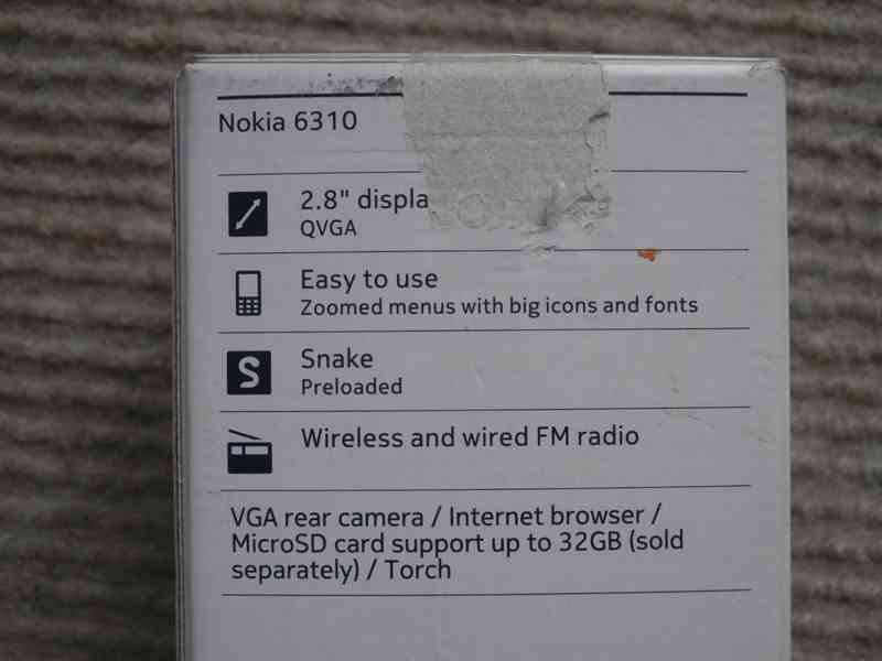 Telefon Nokia 6310 dual SIM, černý, záruční list - foto 6