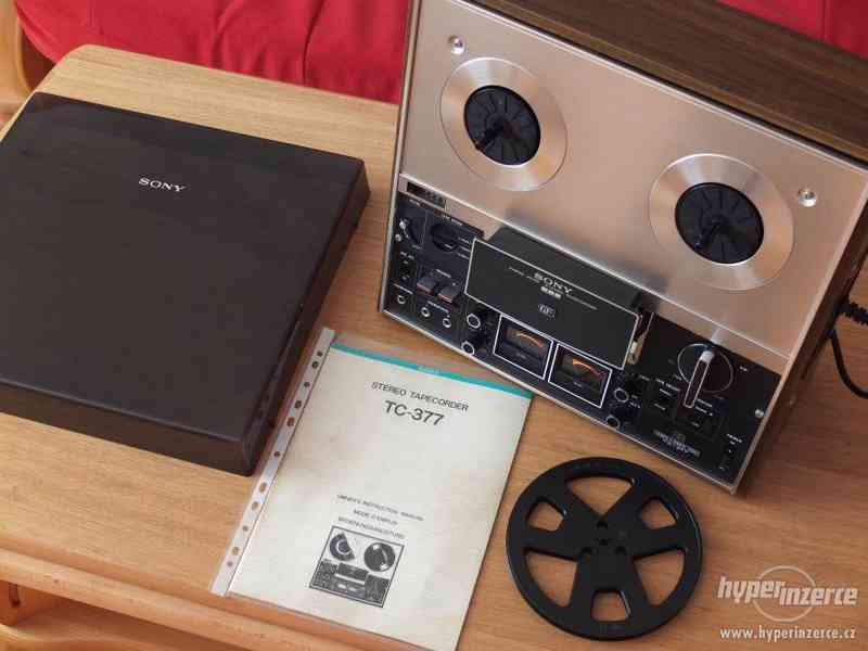 SONY TC-377Stereo Tape Recorder(1973-1976)TOP STAV