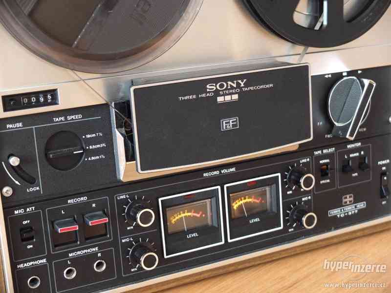 SONY TC-377Stereo Tape Recorder(1973-1976)TOP STAV - foto 2