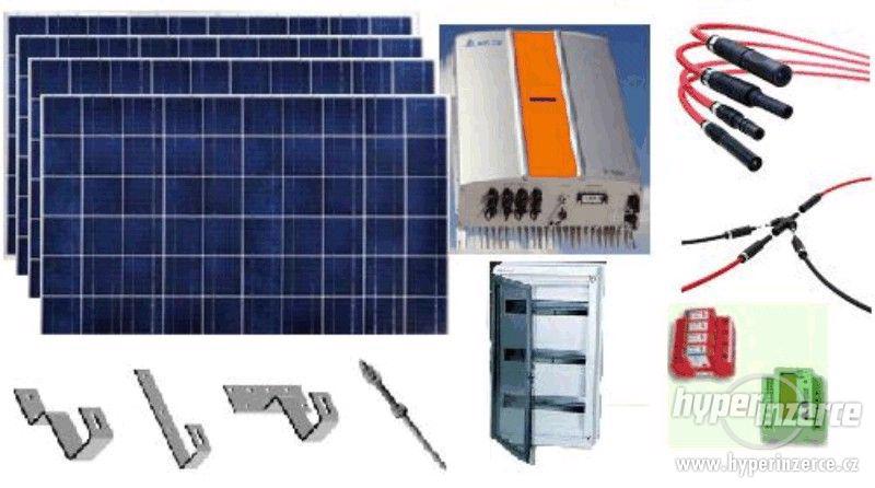 Prodám s montáži fotovoltaickú elektrárnu 5KWp na RD - foto 1