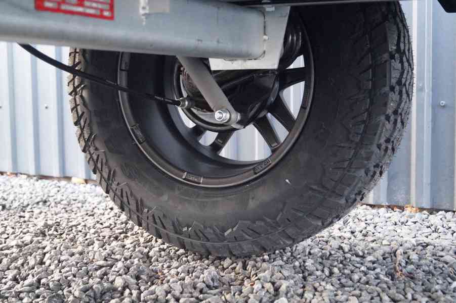 OFFROAD Přívěsný Vozík Valník 1t Zelený TPV/Böckmann - foto 6