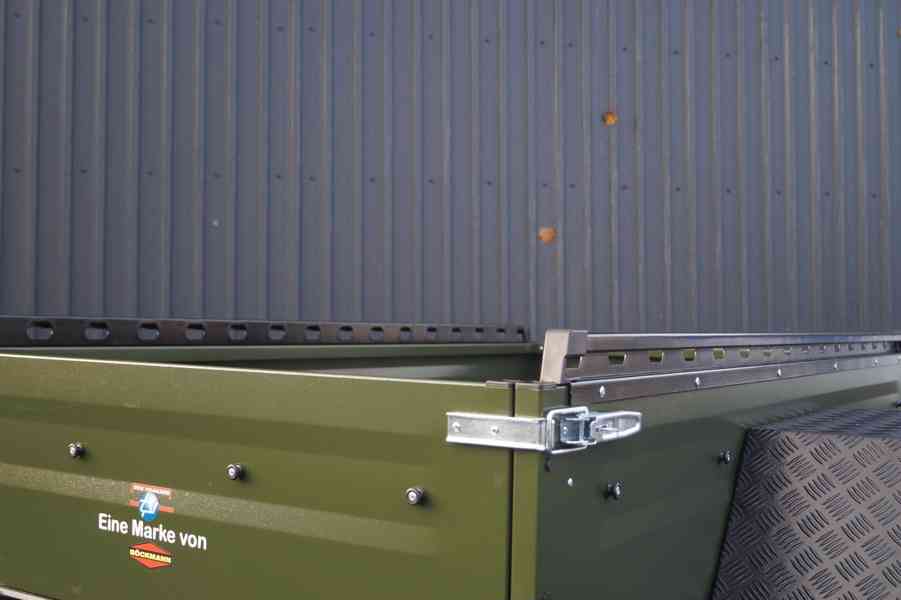 OFFROAD Přívěsný Vozík Valník 1t Zelený TPV/Böckmann - foto 9