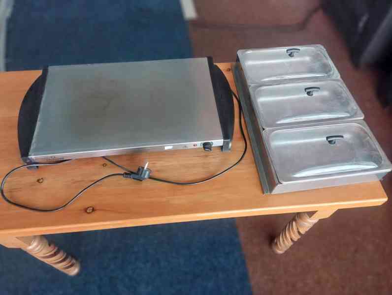 Elektrický třísekční ohřívač jídel - foto 2