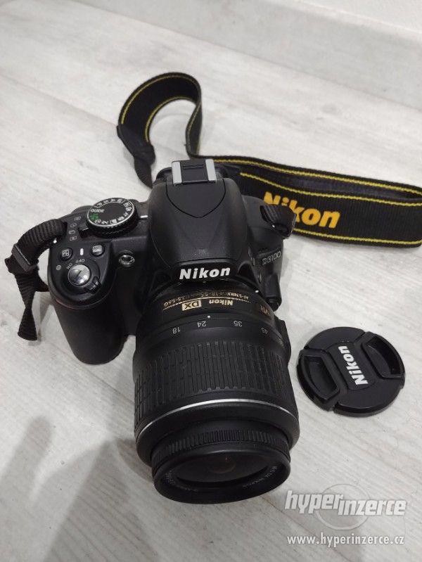 Nikon D3100 + kompletní fotografický set - foto 3