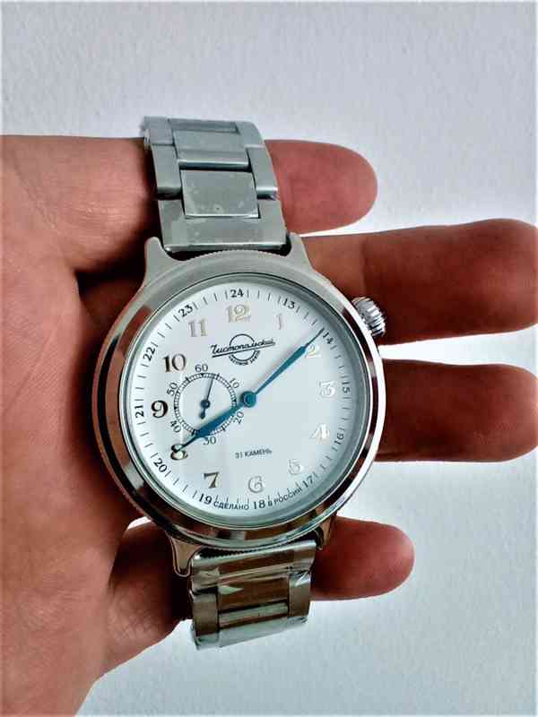 Praktické nerezové hodinky VOSTOK - 107 - (Retro) - foto 5