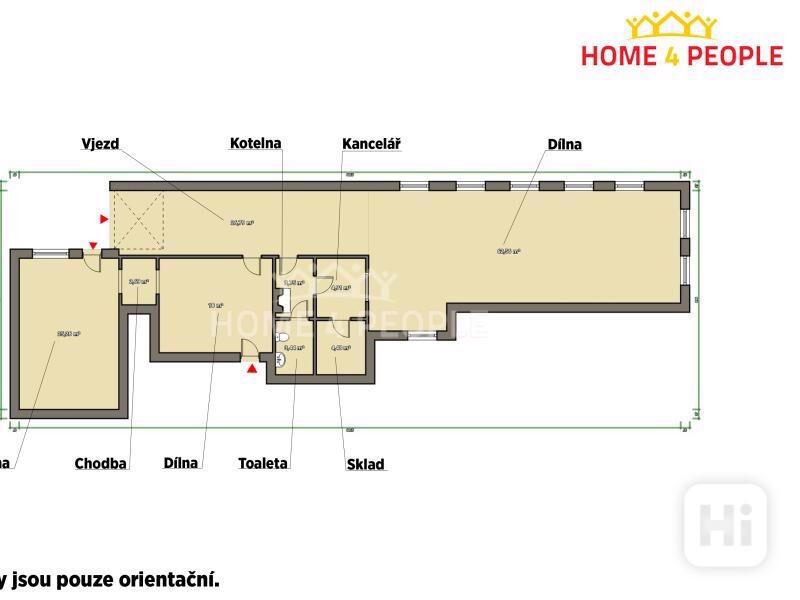 komerční prostor173m+byt 68m, OV, Poděbrady-Tyršova - foto 5