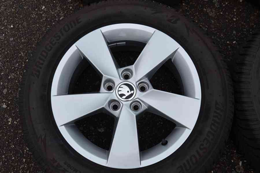 Š.Fabia IV/VW Polo. S.Ibiza -NOVÁ zimní ALU sada 185/65R15 - foto 4
