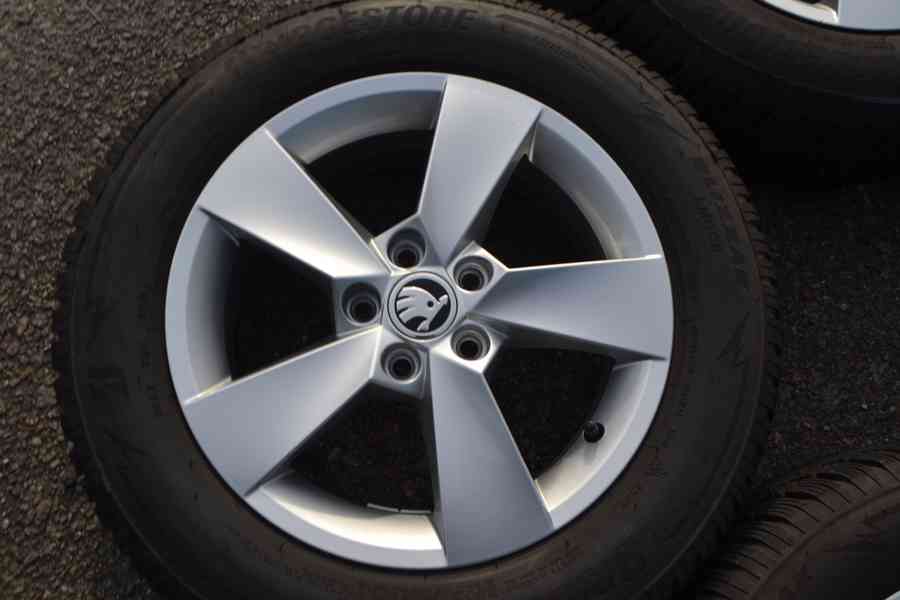 Š.Fabia IV/VW Polo. S.Ibiza -NOVÁ zimní ALU sada 185/65R15 - foto 7