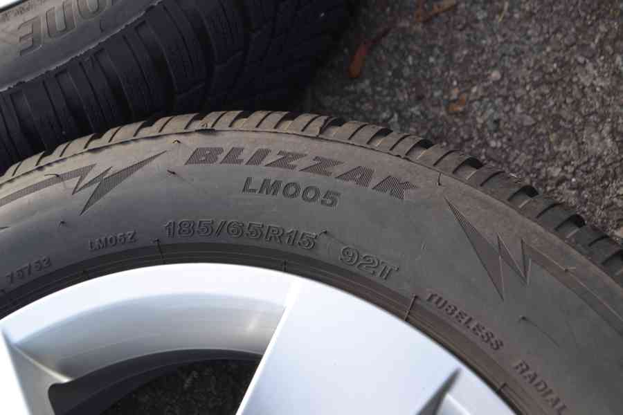 Š.Fabia IV/VW Polo. S.Ibiza -NOVÁ zimní ALU sada 185/65R15 - foto 8