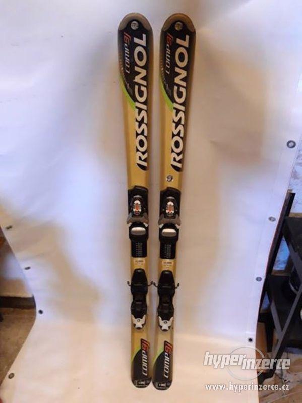 Lyže Rossignol Comp 9j 130cm po servisu cena 1200,- Přerov 1 - foto 1