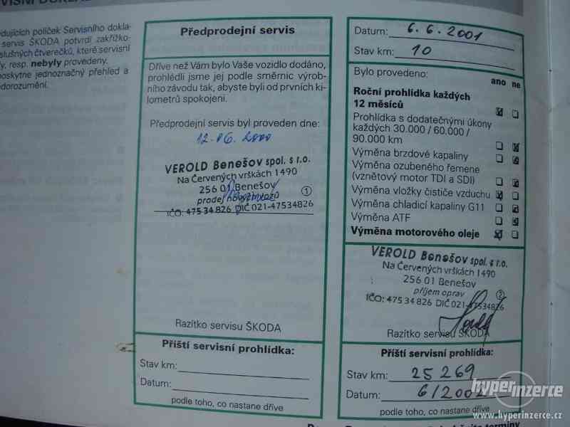 Škoda Octavia 1.6i r.v.2000 (2.Majitel servisní knížka) - foto 16