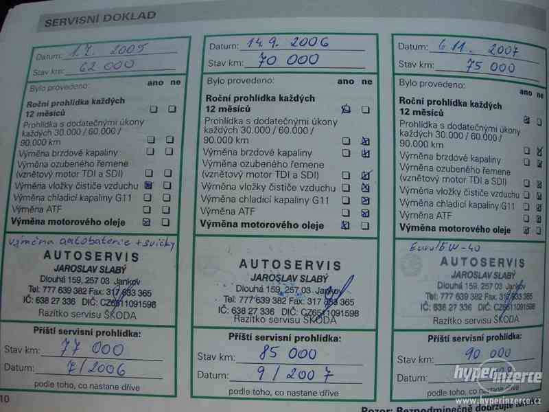 Škoda Octavia 1.6i r.v.2000 (2.Majitel servisní knížka) - foto 18