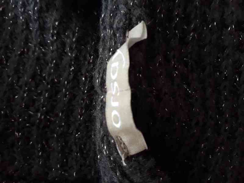 Hnědý třpytivý svetr Orsay - foto 5