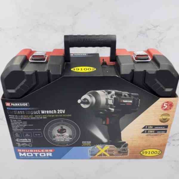 Rázový utahovák PARKSIDE PASSP 20-Li A3 - foto 2