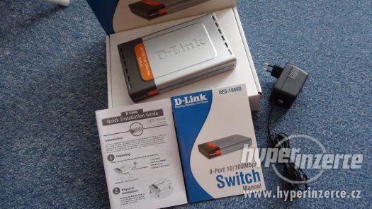 Switch D-Link DES-1008D s 8 RJ-45 porty za super cenu - foto 2