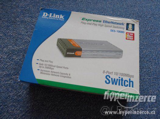 Switch D-Link DES-1008D s 8 RJ-45 porty za super cenu - foto 6
