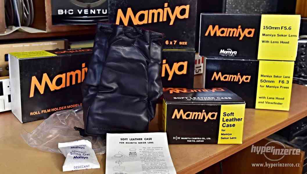 Mamiya Soft Leather Case - NEPOUŽITÉ originální pouzdro - foto 1