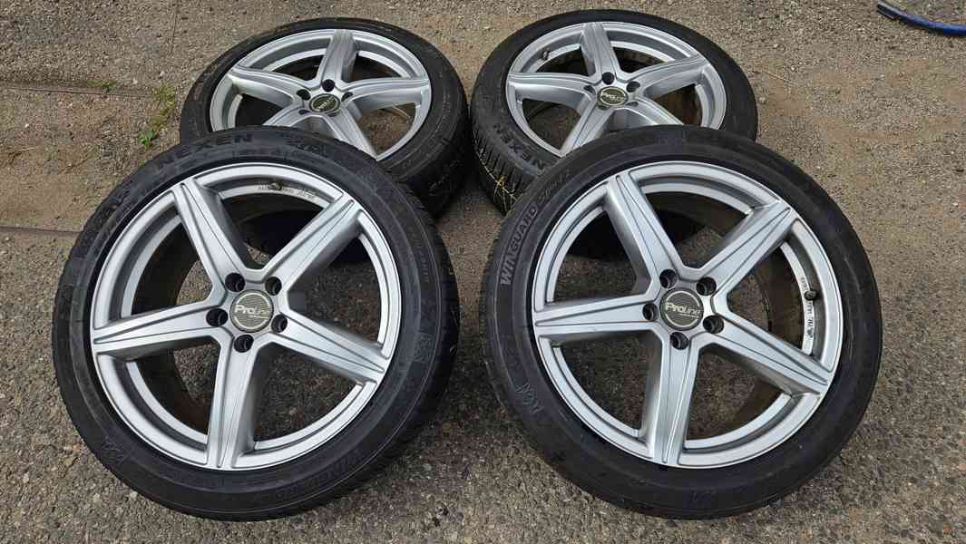 Alu kola 19" Proline 5x112 + zimní pneu Nexen 245/45 R19 – M - foto 2