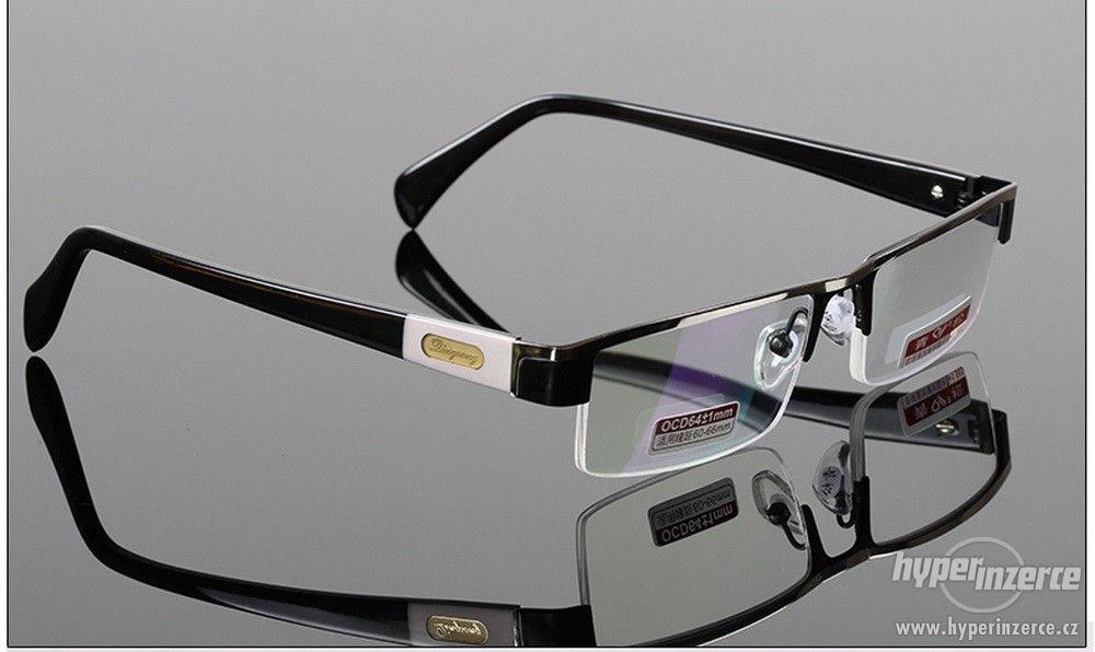 Elegantní brýle na čtení +1,0 / 1,5 / 2,0 / 2,5 dio+pouzdro, - foto 3